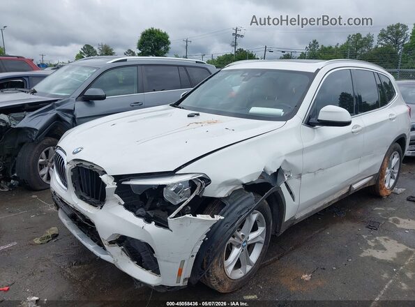5UXTR7C54KLF24046 2019 BMW X3 White 