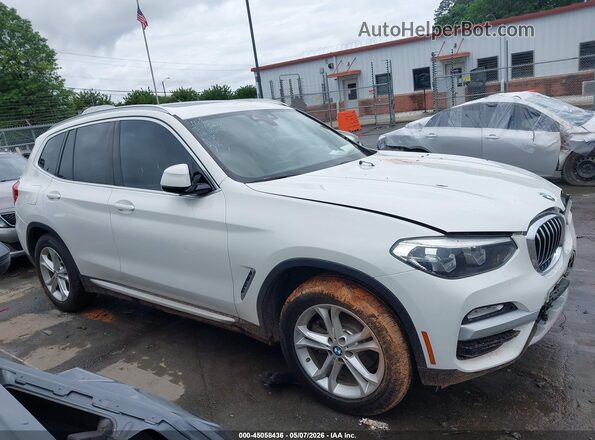 5UXTR7C54KLF24046 2019 BMW X3 White 