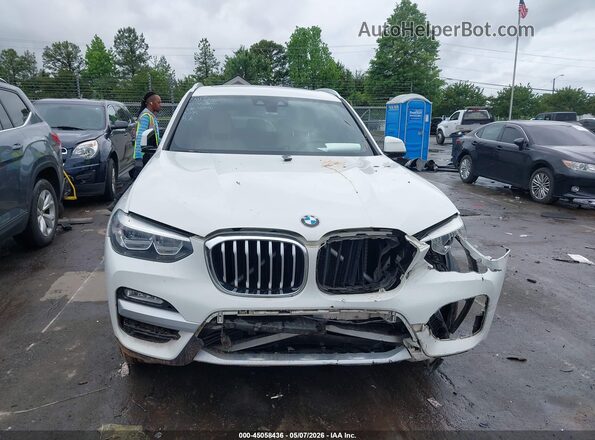 5UXTR7C54KLF24046 2019 BMW X3 White 