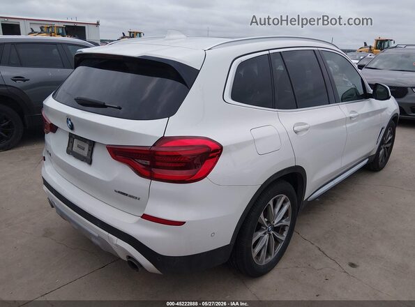 5UXTR7C55KLE97715 2019 BMW X3 White 