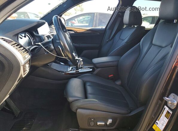 5UXTR7C56KLF24324 2019 BMW X3 Black 