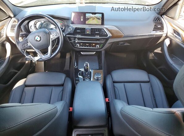 5UXTR7C56KLF24324 2019 BMW X3 Black 