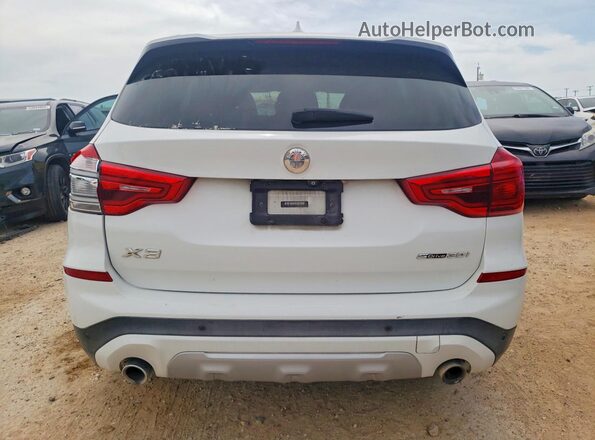 5UXTR7C56KLF29359 2019 BMW X3 Белый Вид сзади