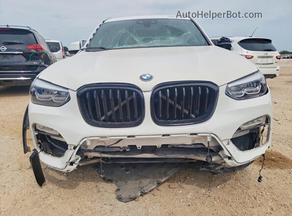 5UXTR7C56KLF29359 2019 BMW X3 Белый Вид спереди
