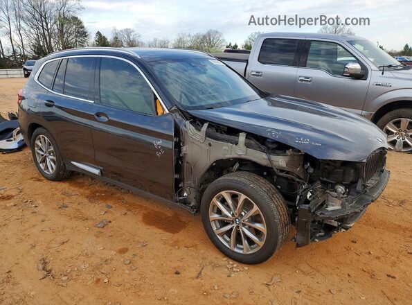 5UXTR7C56KLR44422 2019 BMW X3 Gray Առջևի աջ