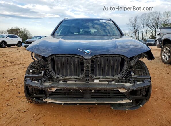 5UXTR7C56KLR44422 2019 BMW X3 Gray Դիմացի տեսք