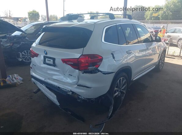 5UXTR7C57KLF27975 2019 BMW X3 White Հետևի աջ