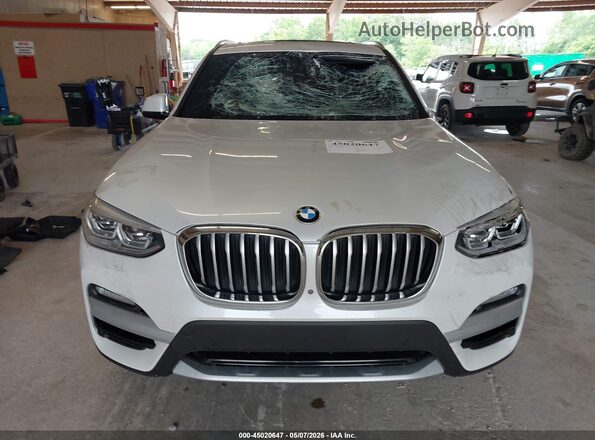 5UXTR7C58KLE98227 2019 BMW X3 Белый Вид щитка приборов