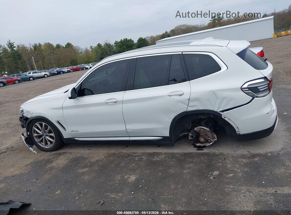 5UXTR9C50JLD60773 2018 BMW X3 White 