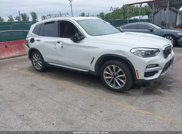 5UXTR9C50KLD97839 2019 BMW X3 White 