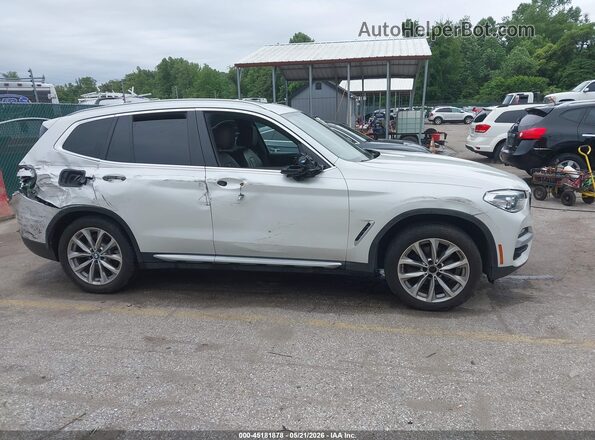 5UXTR9C50KLD97839 2019 BMW X3 White 
