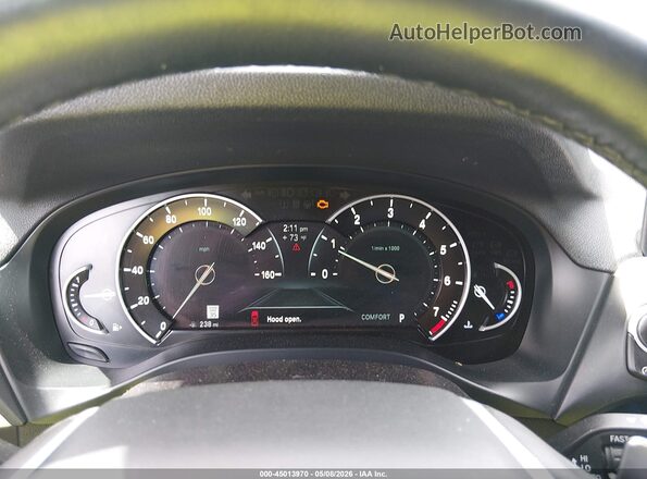 5UXTR9C50KLP82993 2019 BMW X3 Blue Հետևի նստատեղերի տեսք