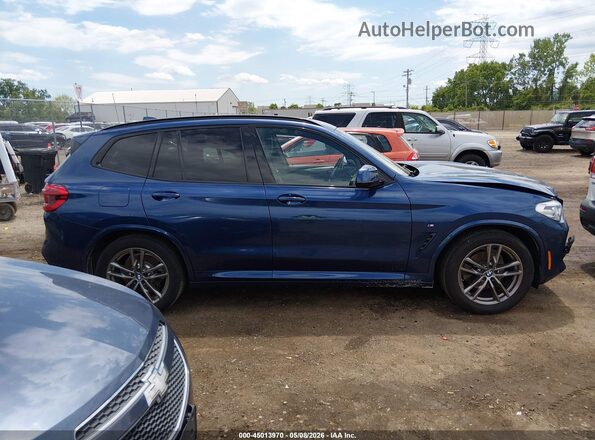 5UXTR9C50KLP82993 2019 BMW X3 Blue Սալոնի հետևի տեսք