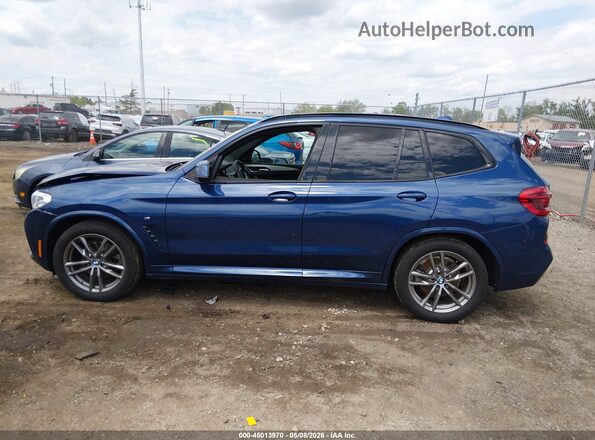 5UXTR9C50KLP82993 2019 BMW X3 Blue Սալոնի 360 աստիճան տեսք