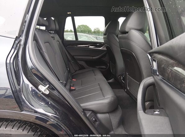 5UXTR9C51KLP90701 2019 BMW X3 Dark Blue VIN sticker view