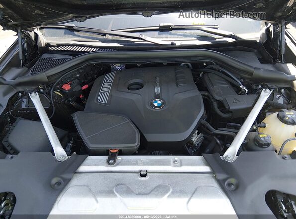 5UXTR9C51KLP94277 2019 BMW X3 Black Widok z tyłu
