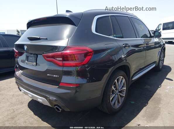 5UXTR9C51KLP94277 2019 BMW X3 Black Tył prawy