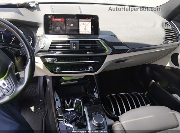 5UXTR9C51KLP94277 2019 BMW X3 Black Widok deski rozdzielczej