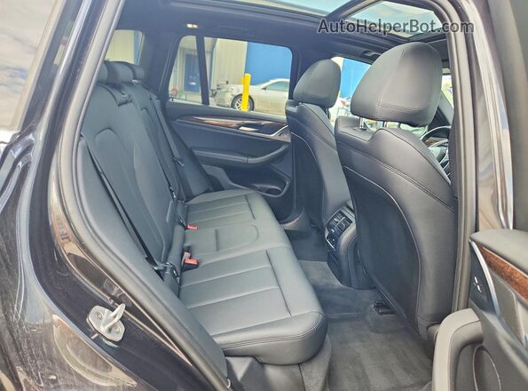 5UXTR9C52JLC73957 2018 BMW X3 Black Rear interior view
