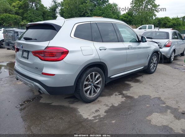 5UXTR9C52KLD98748 2019 BMW X3 Silver 
