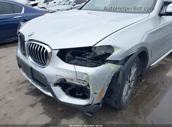 5UXTR9C52KLD98748 2019 BMW X3 Silver 