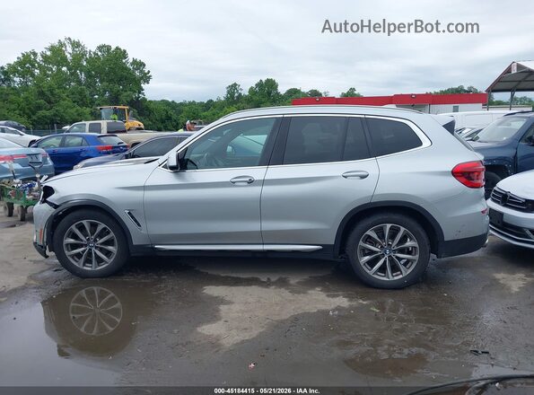 5UXTR9C52KLD98748 2019 BMW X3 Silver 