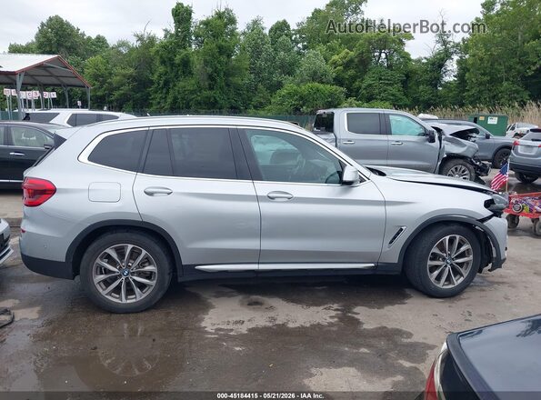 5UXTR9C52KLD98748 2019 BMW X3 Silver 