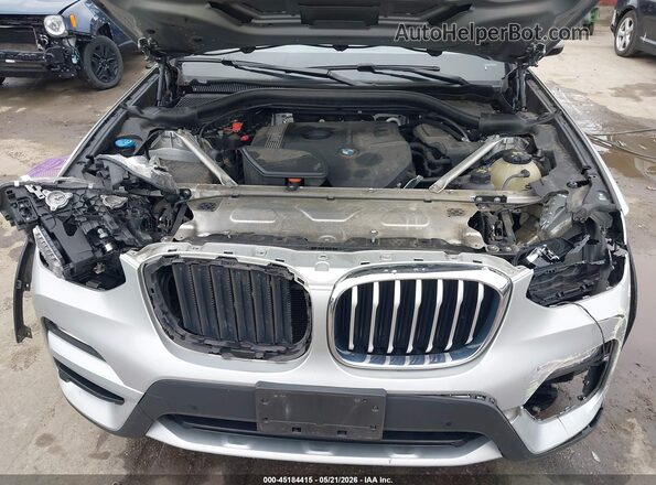5UXTR9C52KLD98748 2019 BMW X3 Silver 