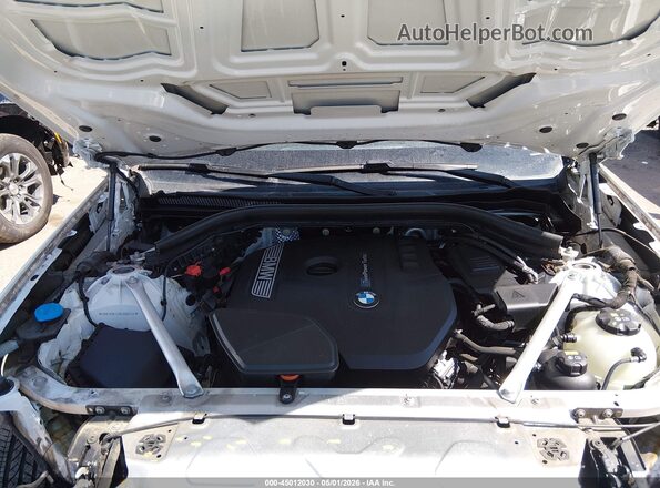 5UXTR9C52KLR08254 2019 BMW X3 White Вид ззаду