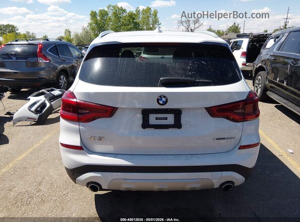 5UXTR9C52KLR08254 2019 BMW X3 White 
