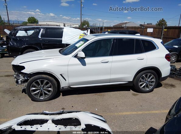 5UXTR9C52KLR08254 2019 BMW X3 White 