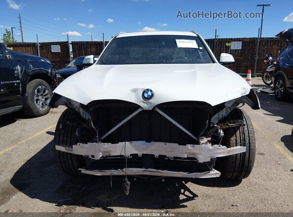 5UXTR9C52KLR08254 2019 BMW X3 White Вид задньої частини салону