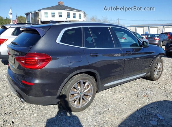 5UXTR9C53JLD57513 2018 BMW X3 Gray Trasero derecho