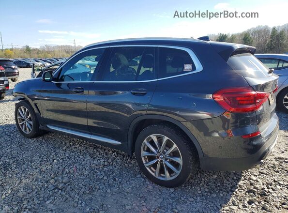5UXTR9C53JLD57513 2018 BMW X3 Gray Trasero izquierdo
