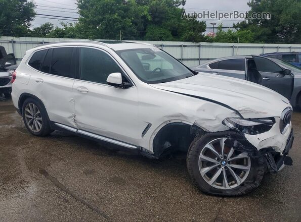 5UXTR9C54JLD68021 2018 BMW X3 White Przód prawy