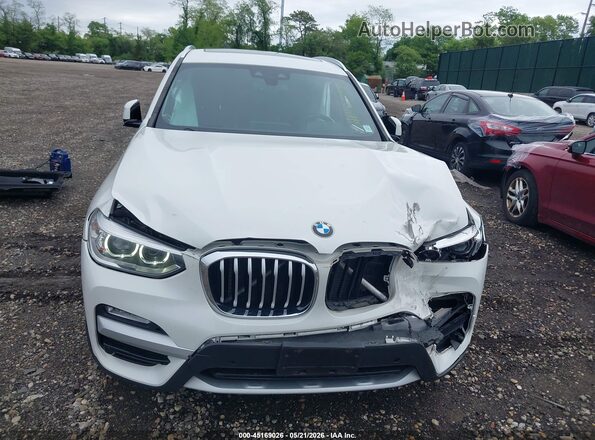 5UXTR9C54JLD90164 2018 BMW X3 Белый Вид щитка приборов