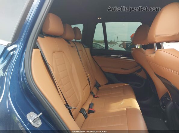 5UXTR9C54KLD95415 2019 BMW X3 Blue Вид наклейки з VIN-кодом
