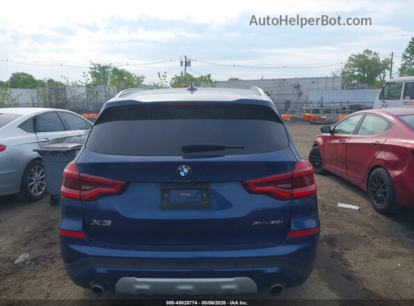 5UXTR9C54KLD95415 2019 BMW X3 Blue 