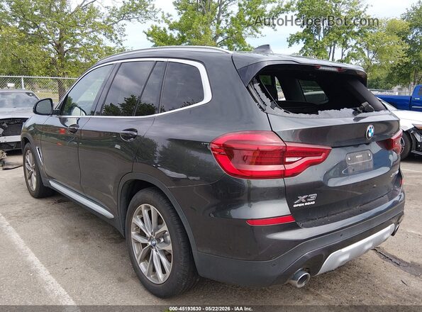 5UXTR9C54KLE14223 2019 BMW X3 Black Задня ліва чверть