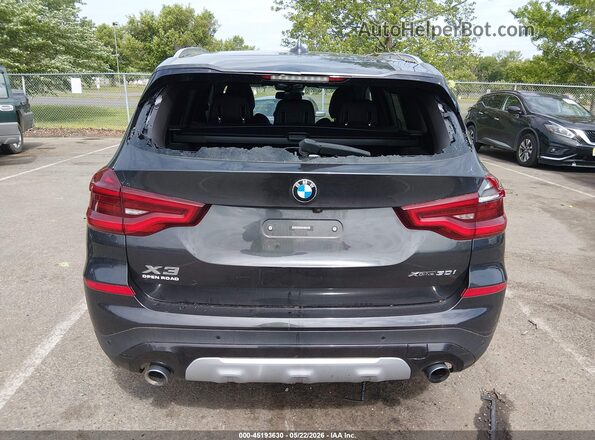 5UXTR9C54KLE14223 2019 BMW X3 Black Вид спереду
