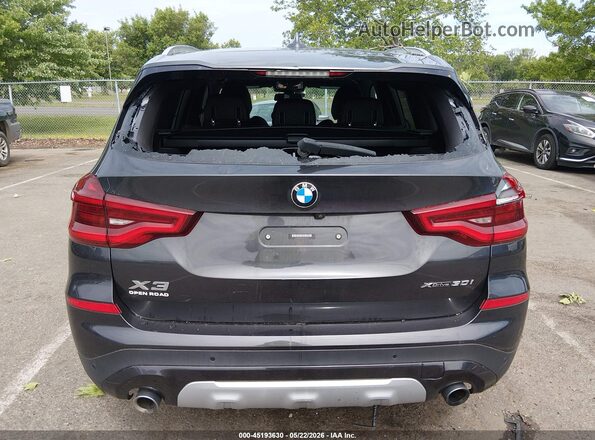 5UXTR9C54KLE14223 2019 BMW X3 Black 