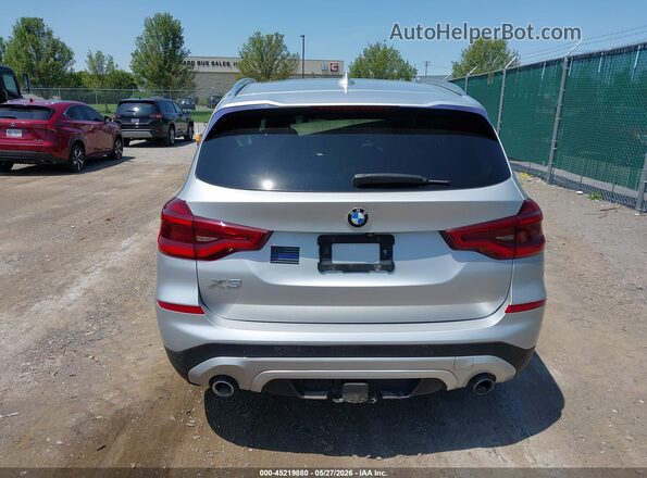 5UXTR9C55JLC83768 2018 BMW X3 Silver 