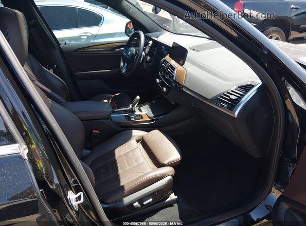 5UXTR9C55KLP85310 2019 BMW X3 Black 