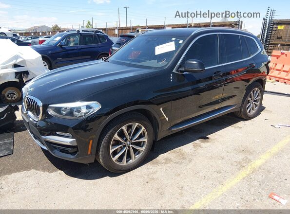 5UXTR9C55KLP85310 2019 BMW X3 Black 