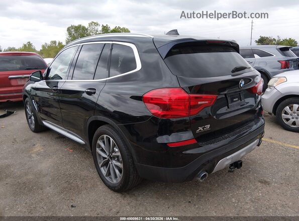5UXTR9C55KLP95951 2019 BMW X3 Black Հետևի ձախ