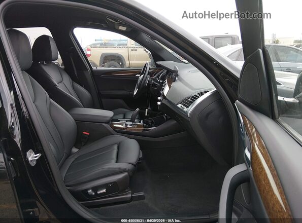 5UXTR9C55KLP95951 2019 BMW X3 Black Սալոնի դիմացի տեսք