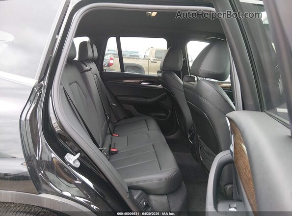 5UXTR9C55KLP95951 2019 BMW X3 Black VIN կոդի պիտակի տեսք