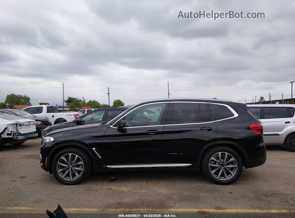 5UXTR9C55KLP95951 2019 BMW X3 Black Սալոնի 360 աստիճան տեսք