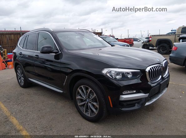 5UXTR9C55KLP95951 2019 BMW X3 Black Սալոնի հետևի տեսք