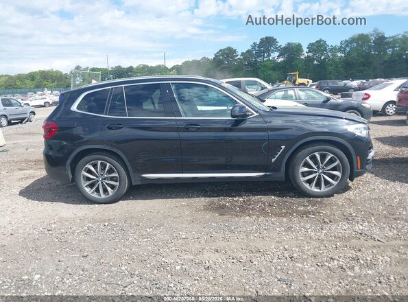 5UXTR9C57JLD74685 2018 BMW X3 Black Rear interior view
